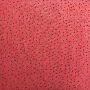 Patchwork stof - Quilt My Design - Rød med prikker