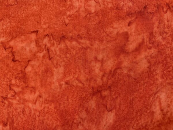 Patchwork stof - orange batik