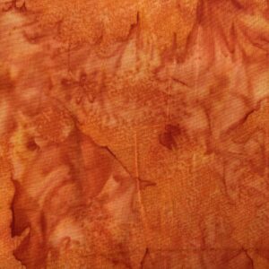 Patchwork stof - orange batik