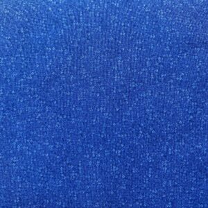 Patchwork stof - blå med mønster