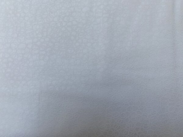 Patchwork stof - hvid med mønster