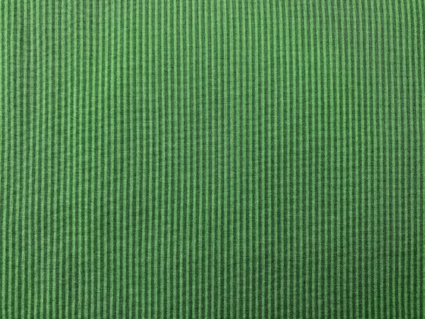 Patchwork stof - grønne striber