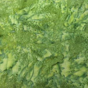 Patchwork stof - grøn batik