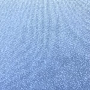 Patchwork stof - lys blå med småt mønster