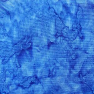 Patchwork stof - blå batik
