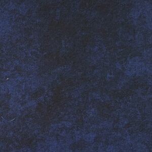 Patchwork stof - mørk blå meleret