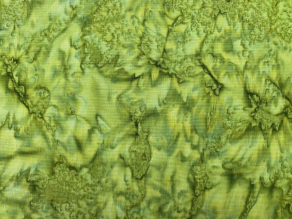 Patchwork stof - grøn batik