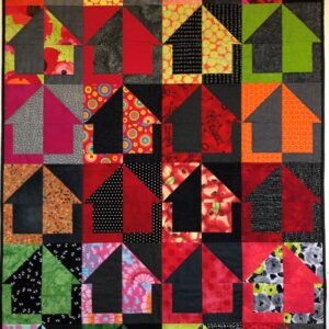 husblok patchwork quilt