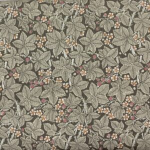 Patchwork stof - William Morris - Små blomster og blade støvet grøn