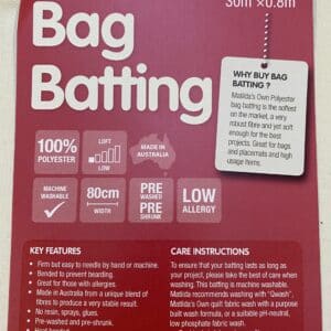Bag batting