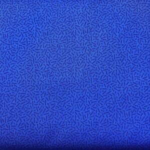 Patchwork stof - lys blå med mørkeblå små streger
