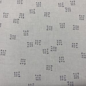 Patchwork stof - Zen Chic - Lys grå med kvadratmønster