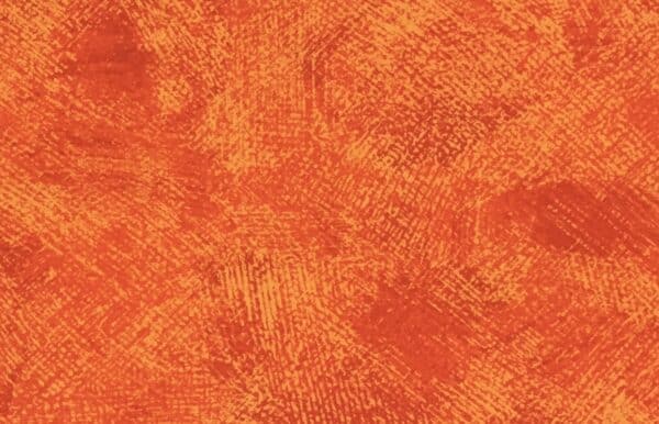 Patchwork stof - orange med penselstrøg