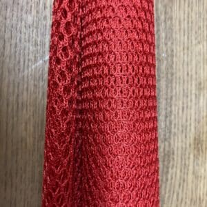 rød mesh til tasker