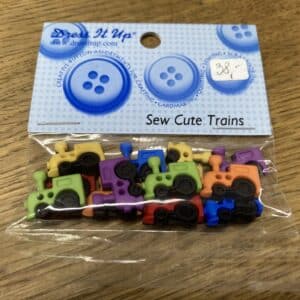 sew cute trains knapper