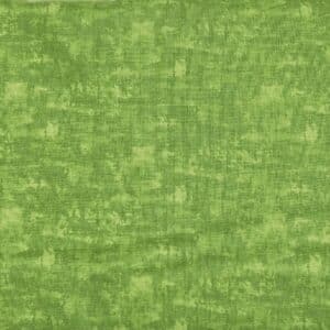 patchwork stof - græsgrøn med mønster