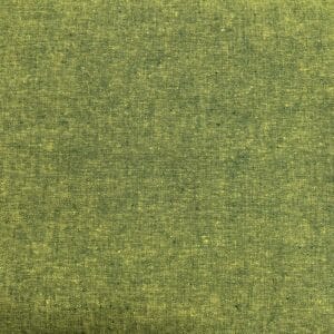 patchwork stof - Essex grøn og gul vævet