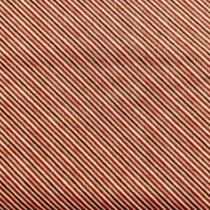 Patchwork stof - Rødlige og beige diagonal striber