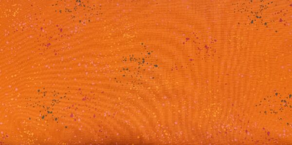 Speckled goldfish orange med farvede stænk