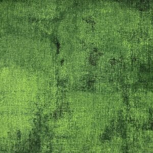 Patchwork stof - Græsgrøn meleret skraveringer med mørkere skygger
