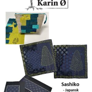 Sashiko   - Japansk håndsyningsteknik - mønster til DOWNLOAD