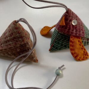 Trekantet pung - mønster TIL DOWNLOAD