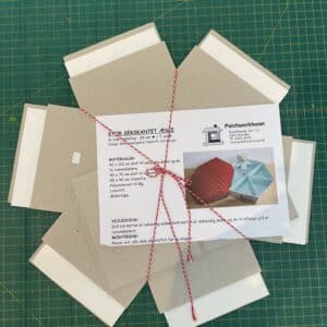 Stor sekskantet æske