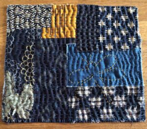 Stofpakke til Sashiko/Boro broderi
