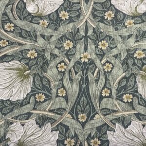 Patchwork stof - William Morris - Lille Pimpernel - oliven
